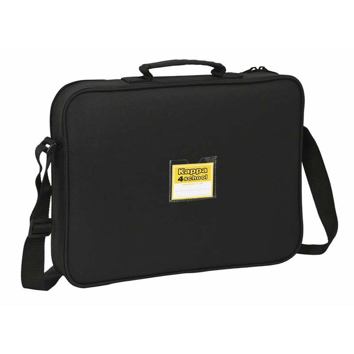Schooltas Kappa Zwart 38 x 28 x 6 cm-Topper Trend