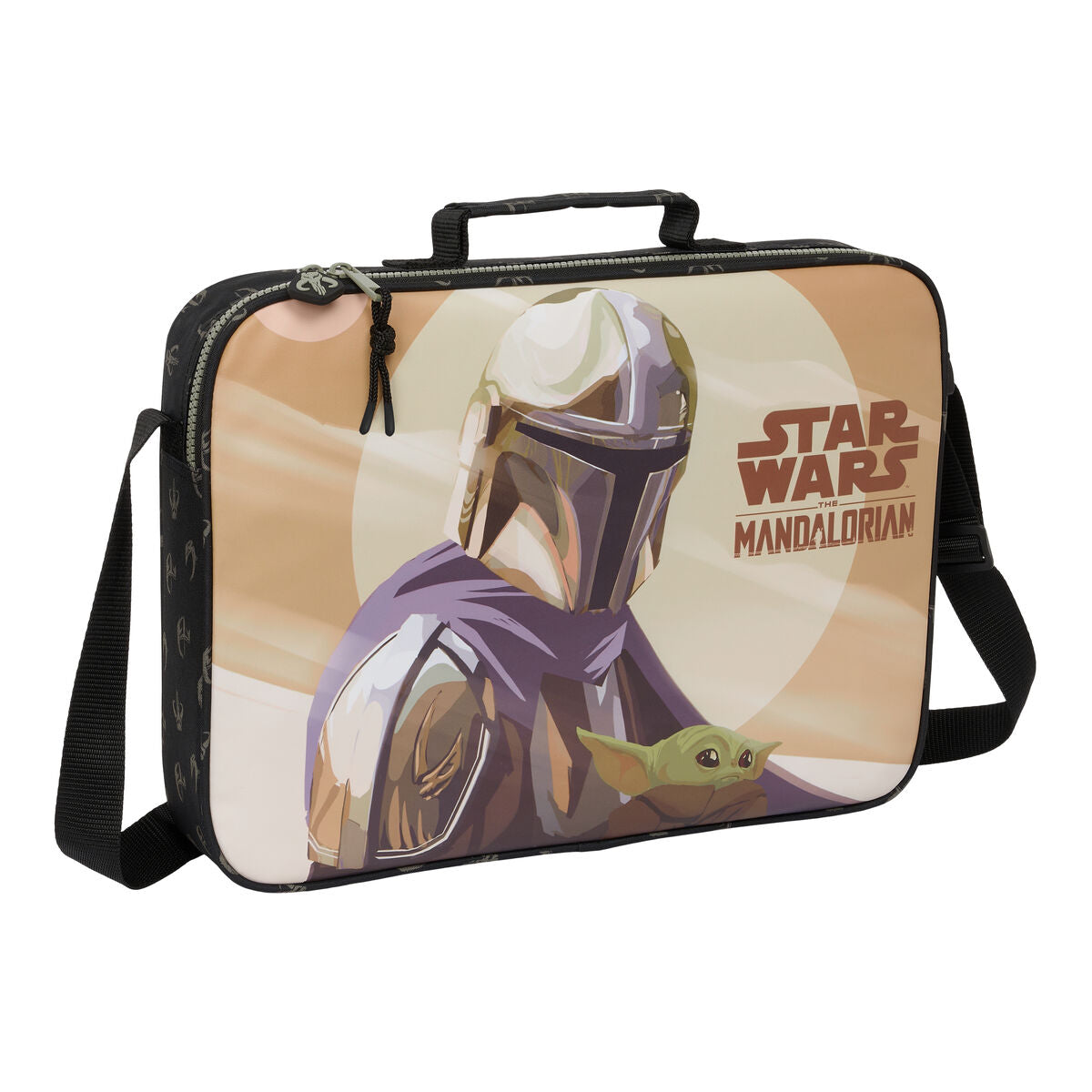 Schooltas The Mandalorian This is the way Bruin Zwart 38 x 28 x 6 cm-Topper Trend