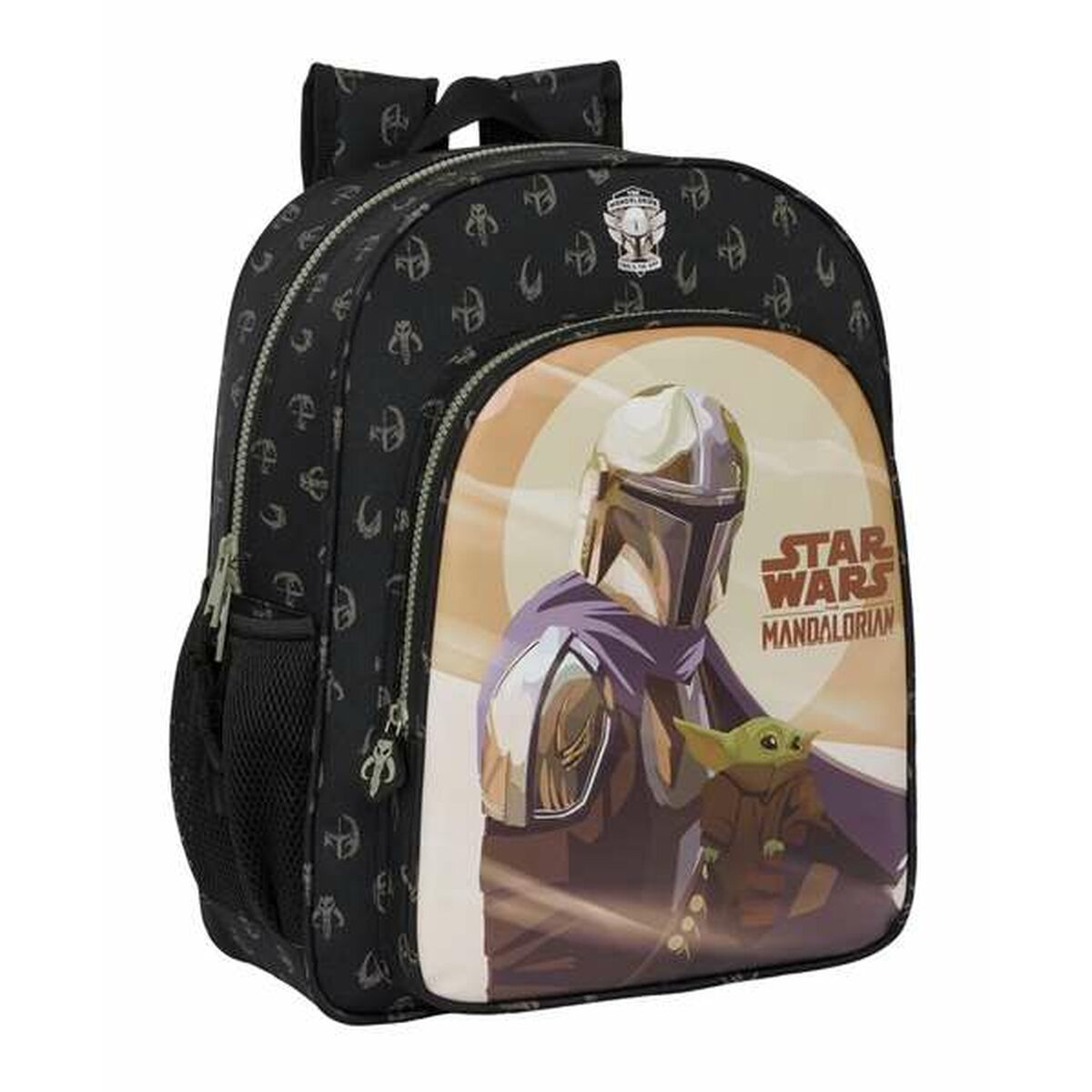 Schoolrugzak The Mandalorian This is the way Zwart 32 x 38 x 12 cm-Topper Trend