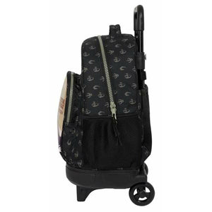 Schoolrugzak met Wielen The Mandalorian This is the way Zwart 33 x 45 x 22 cm-Topper Trend