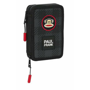 Dubbele etui Paul Frank Campers Zwart 12,5 x 19,5 x 4 cm-Topper Trend