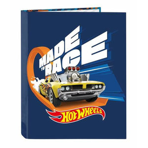 Ringmap Hot Wheels Speed Club Oranje Marineblauw 26,5 x 33 x 4 cm-Topper Trend