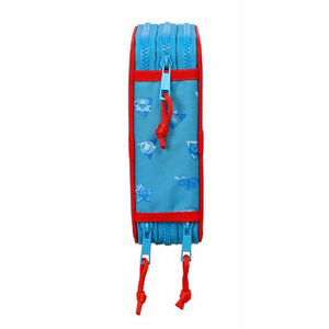 Driedubbele Pennenzak SuperThings Rescue Force Blauw 12,5 x 19,5 x 5,5 cm-Topper Trend