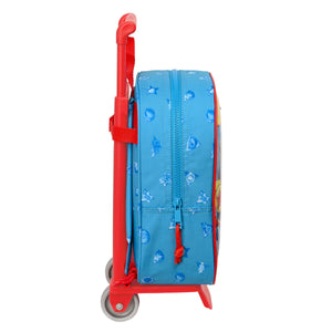 Schoolrugzak met Wielen SuperThings Rescue Force Blauw 22 x 27 x 10 cm-Topper Trend