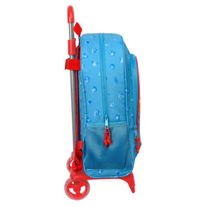 Schoolrugzak met Wielen SuperThings Rescue Force Blauw 32 x 42 x 14 cm-Topper Trend