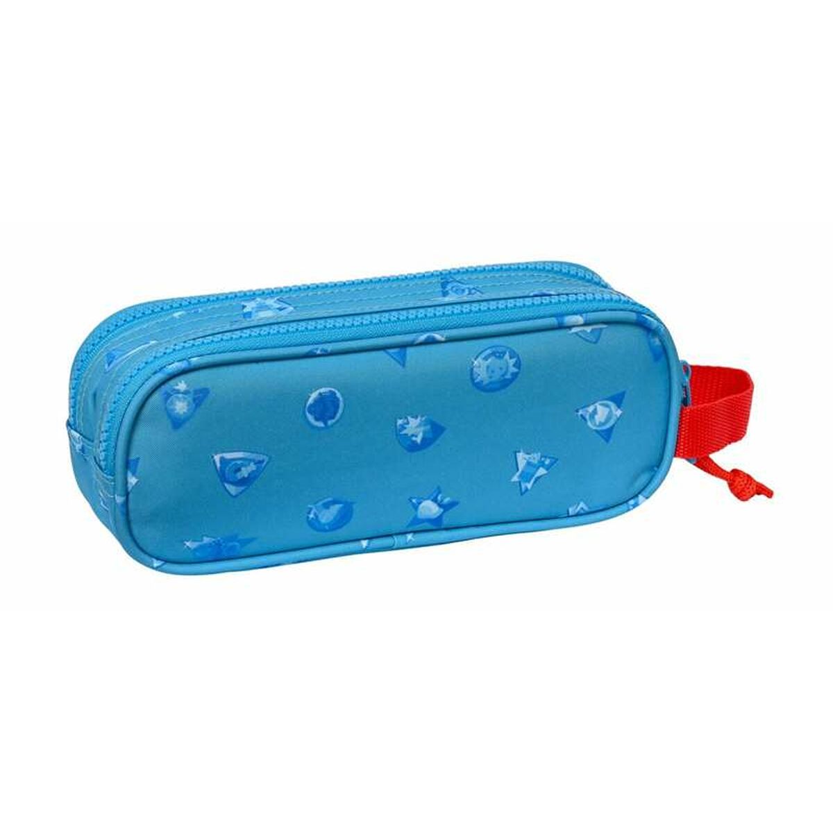 Pennenetui met 2 vakken SuperThings Rescue Force Blauw 21 x 8 x 6 cm-Topper Trend