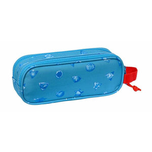 Pennenetui met 2 vakken SuperThings Rescue Force Blauw 21 x 8 x 6 cm-Topper Trend