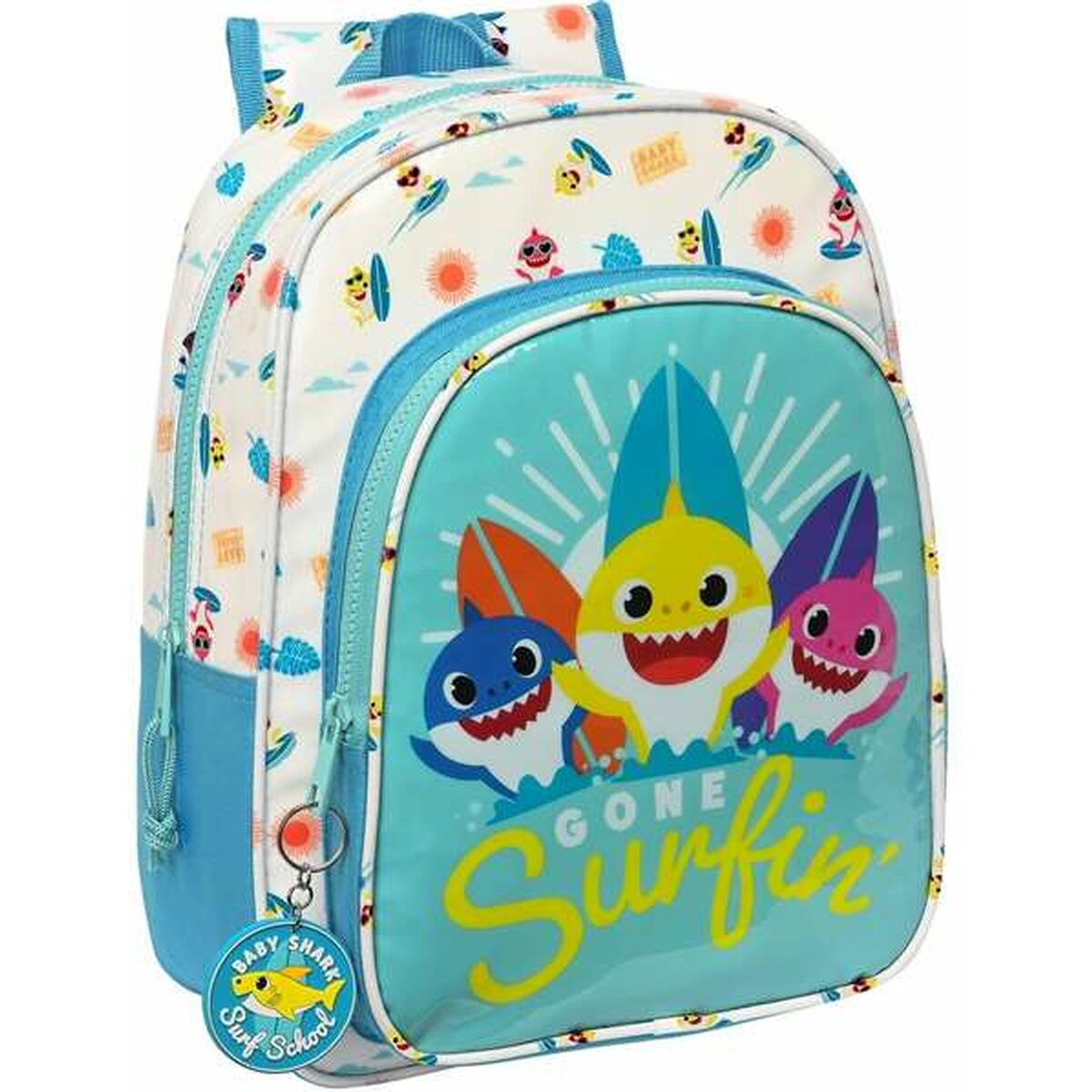 Kinderrugzak Baby Shark Surfing 26 x 34 x 11 cm-Topper Trend