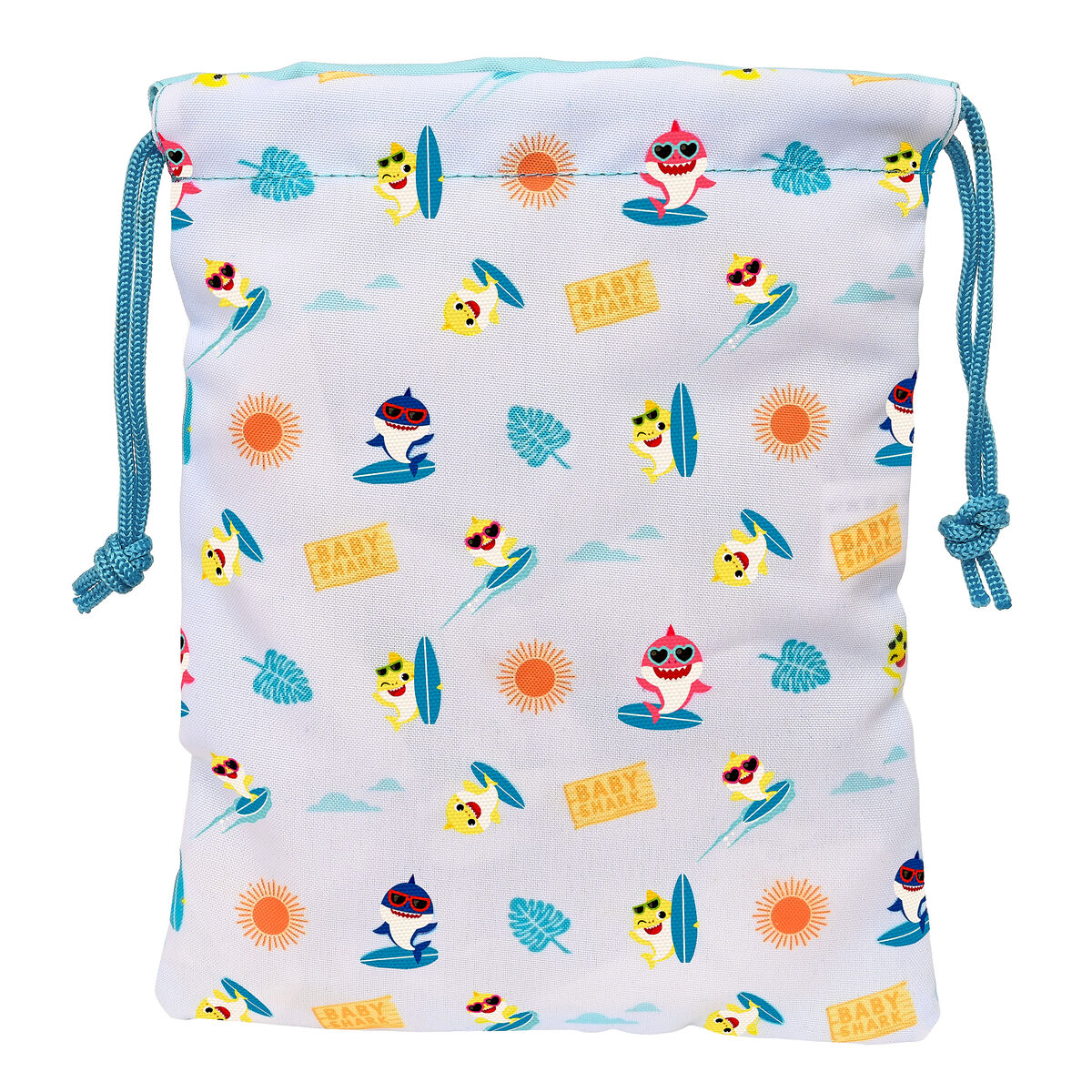 Rugtas met Koordjes Baby Shark Surfing 20 x 25 x 1 cm-Topper Trend
