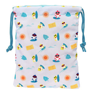 Rugtas met Koordjes Baby Shark Surfing 20 x 25 x 1 cm-Topper Trend