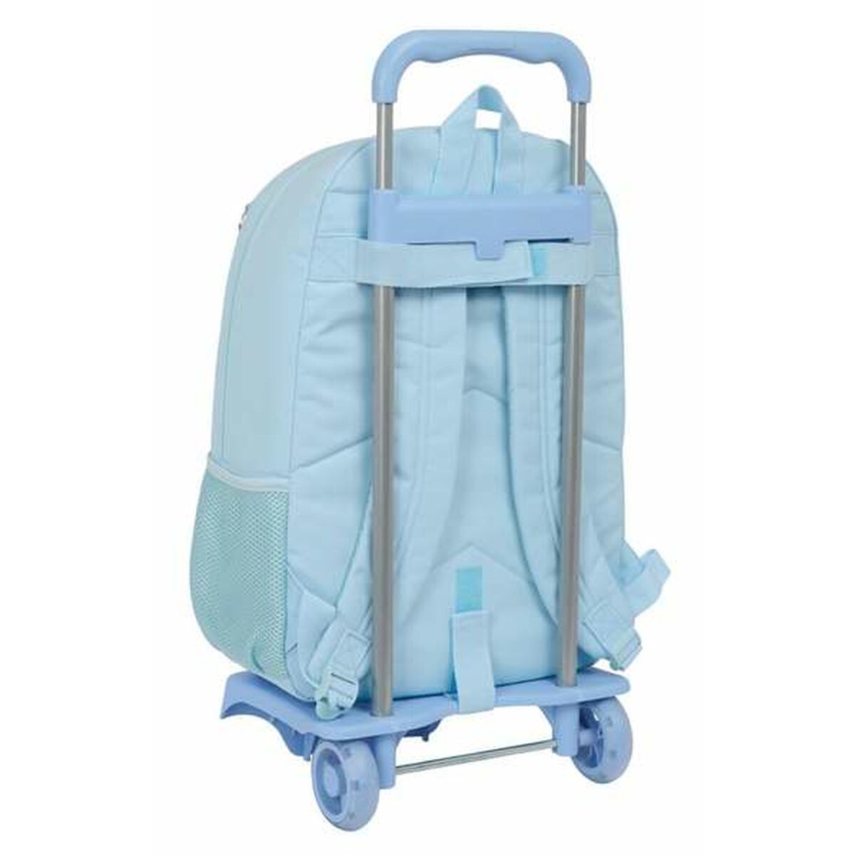 Schoolrugzak met Wielen Glowlab Kids Blauw 30 x 46 x 14 cm Zwaan-Topper Trend
