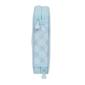 Dubbele etui Glow Lab Cisnes 12,5 x 19,5 x 4 cm Zwaan-Topper Trend
