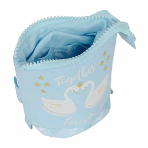 Alleshouder Glowlab Kids Licht Blauw 8 x 19 x 6 cm Zwaan-Topper Trend