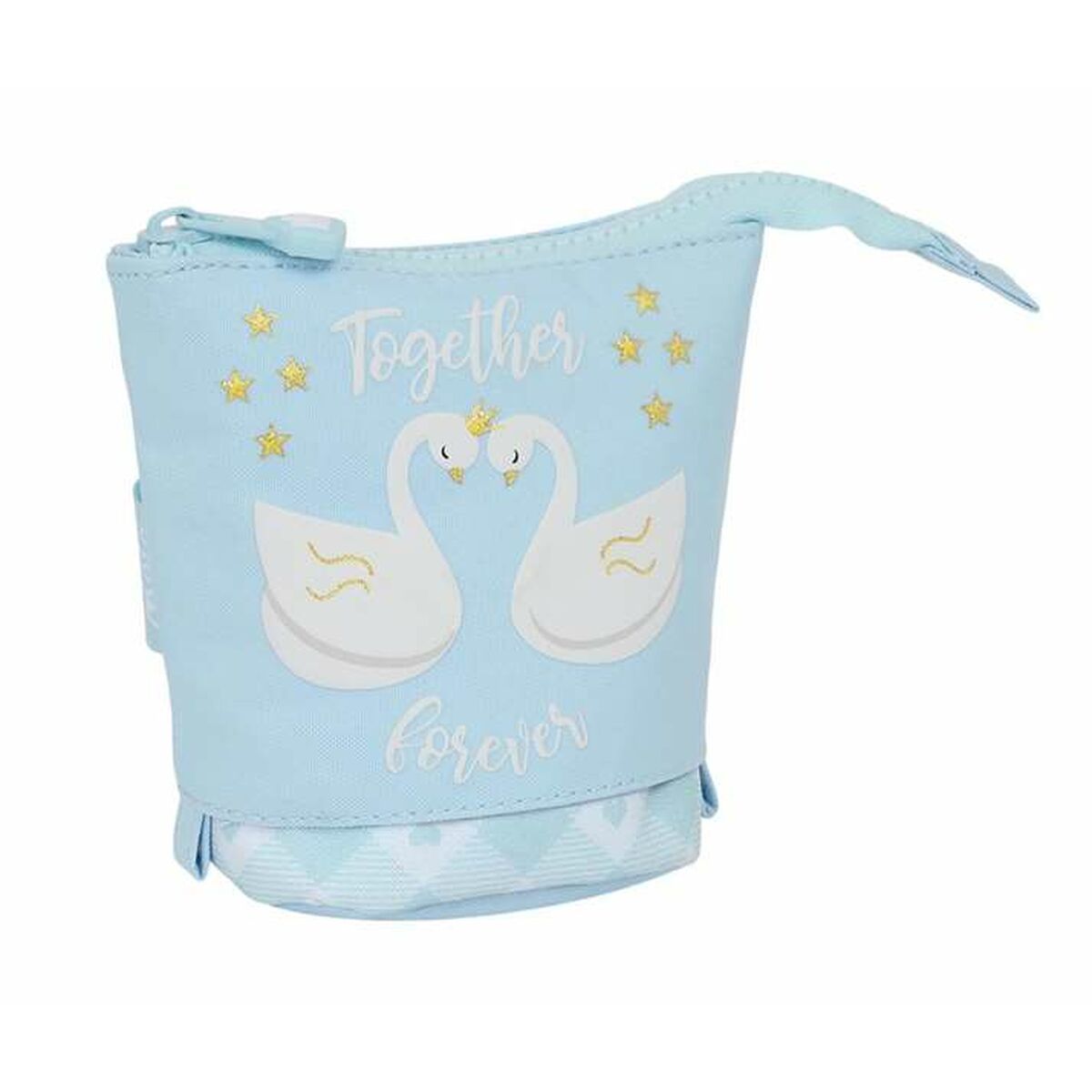 Alleshouder Glowlab Kids Licht Blauw 8 x 19 x 6 cm Zwaan-Topper Trend