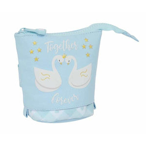 Alleshouder Glowlab Kids Licht Blauw 8 x 19 x 6 cm Zwaan-Topper Trend
