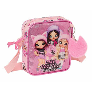 Schoudertas Na!Na!Na! Surprise Fabulous Roze 16 x 18 x 4 cm-Topper Trend