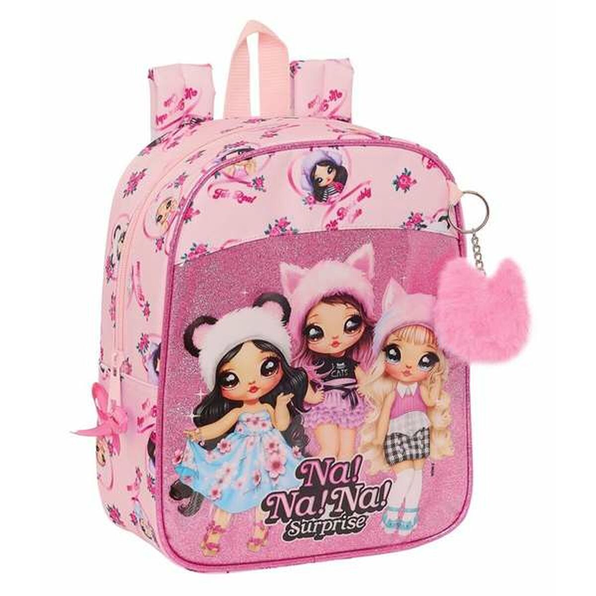 Kinderrugzak Na!Na!Na! Surprise Fabulous Roze 22 x 27 x 10 cm-Topper Trend