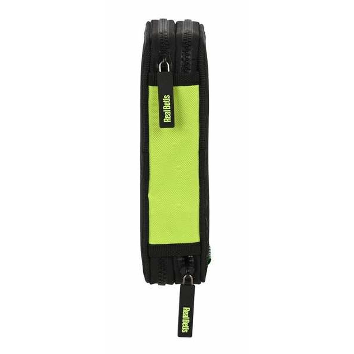 Dubbele etui Real Betis Balompié Zwart 12,5 x 19,5 x 4 cm-Topper Trend
