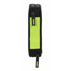 Dubbele etui Real Betis Balompié Zwart 12,5 x 19,5 x 4 cm-Topper Trend