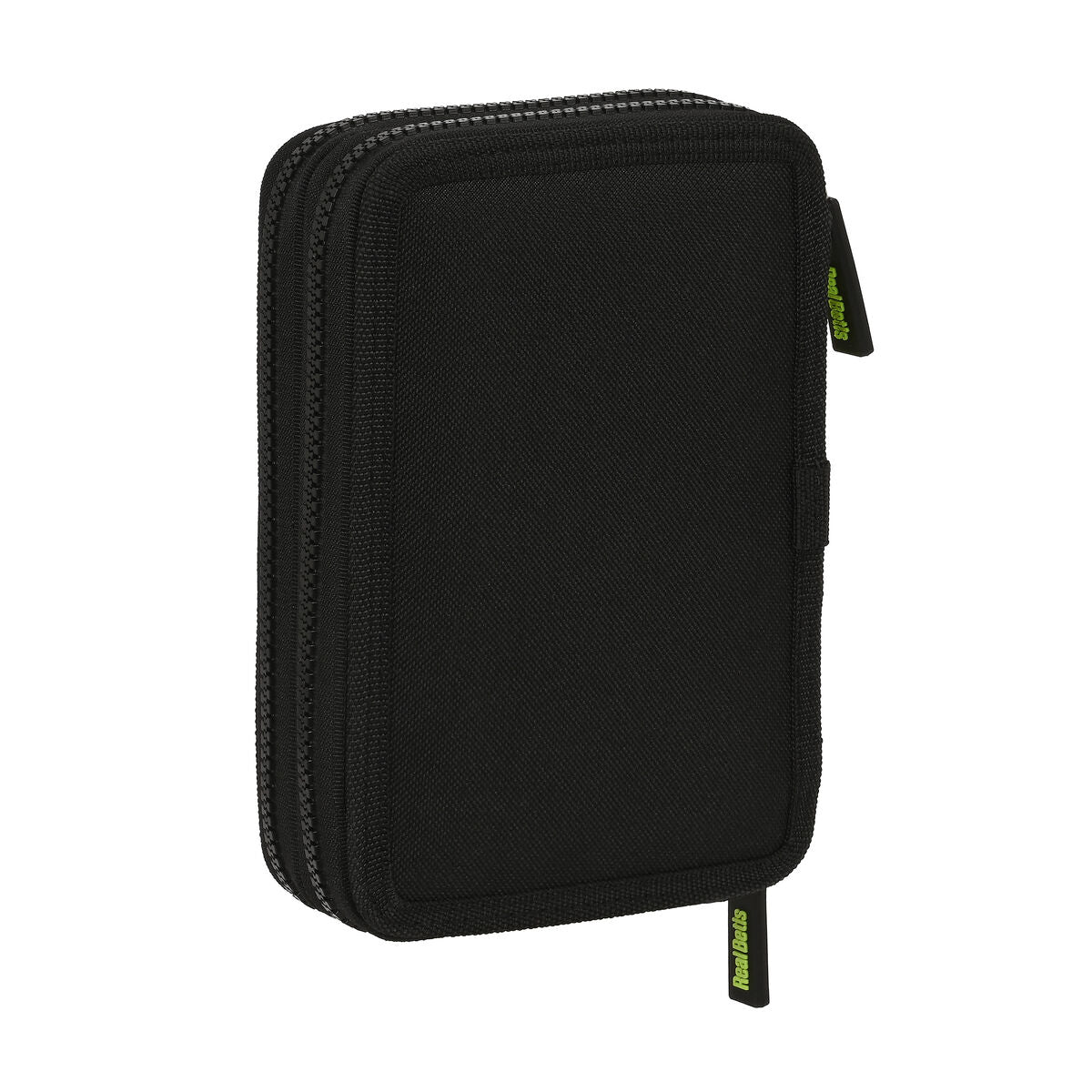 Dubbele etui Real Betis Balompié Zwart 12,5 x 19,5 x 4 cm-Topper Trend
