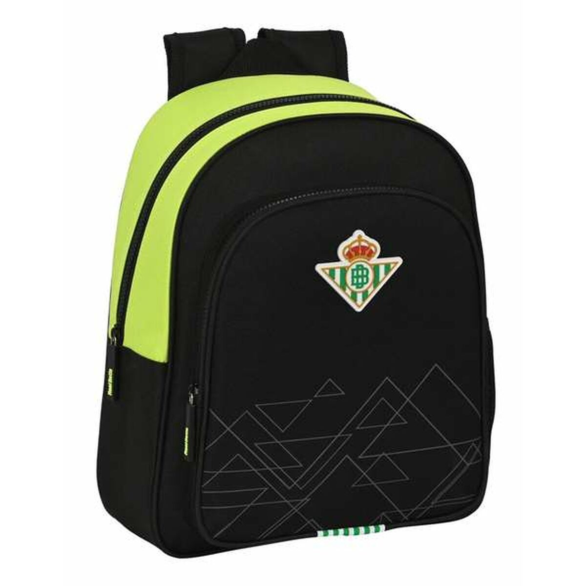 Kinderrugzak Real Betis Balompié Zwart Limoen 28 x 34 x 10 cm-Topper Trend