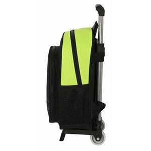 Schoolrugzak met Wielen Real Betis Balompié Zwart Groen 28 x 34 x 10 cm-Topper Trend