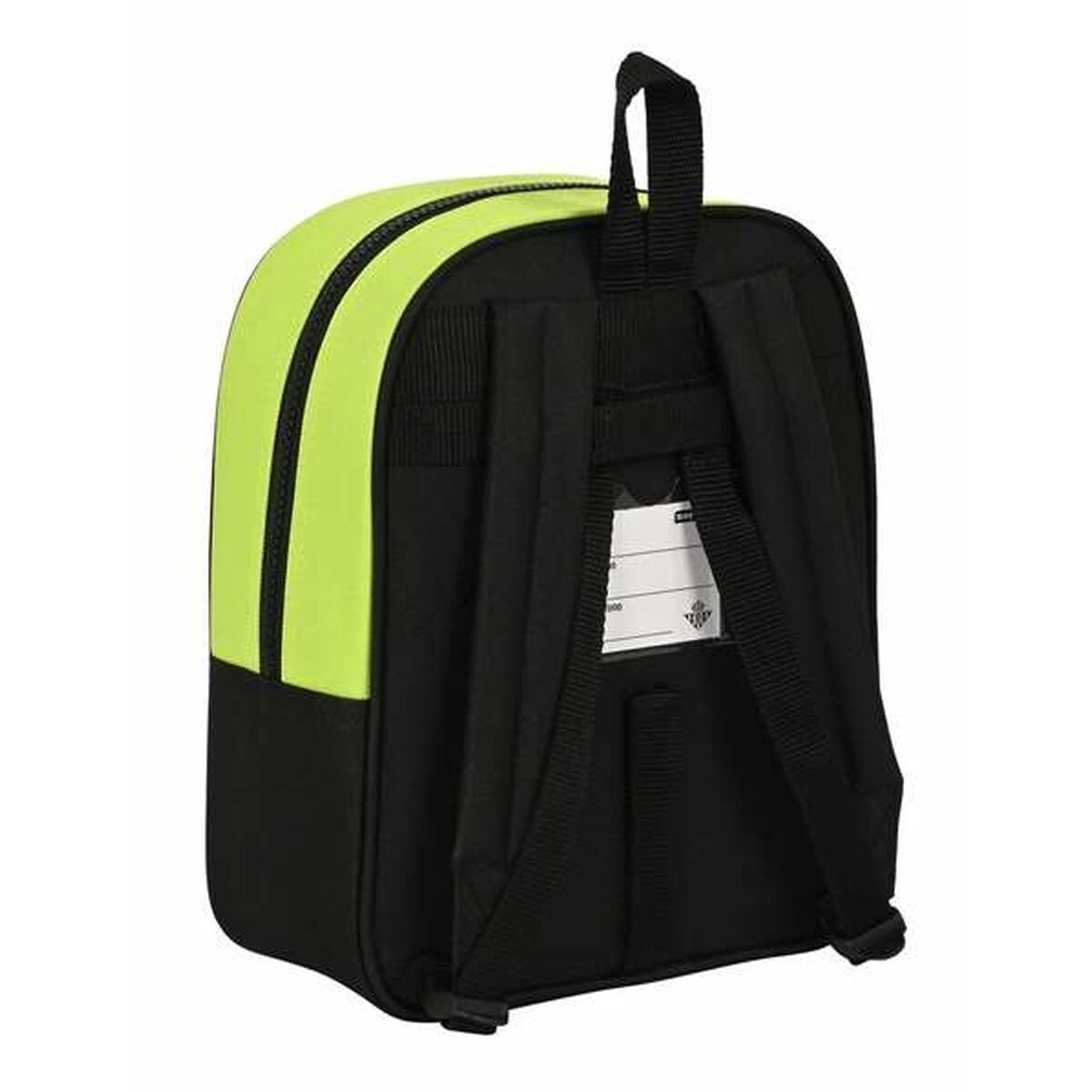 Schoolrugzak Real Betis Balompié Zwart Limoen 22 x 27 x 10 cm-Topper Trend