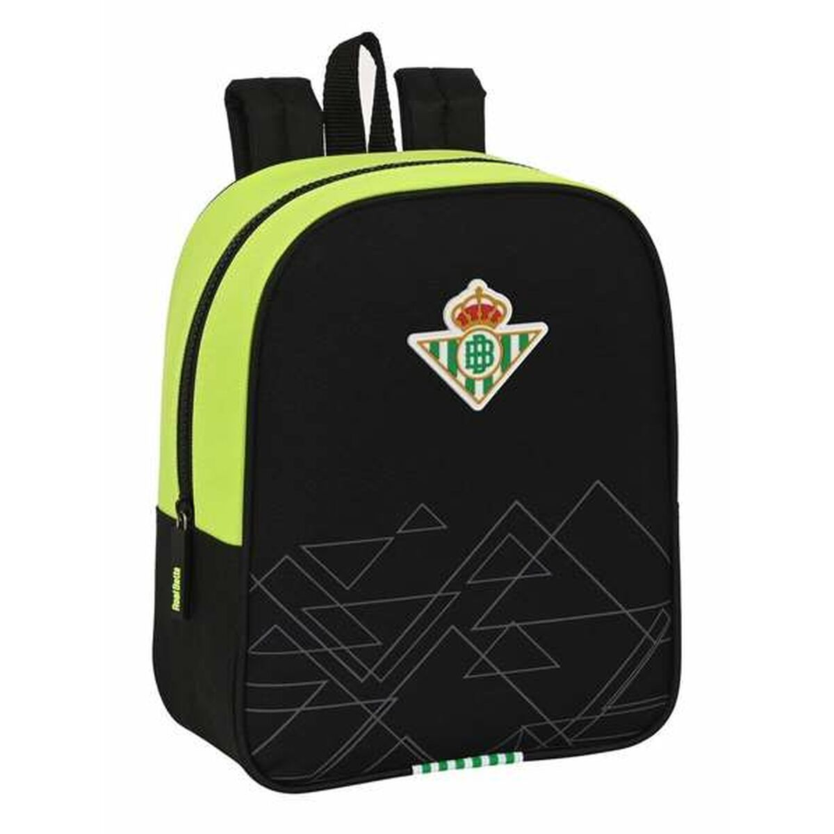 Schoolrugzak Real Betis Balompié Zwart Limoen 22 x 27 x 10 cm-Topper Trend