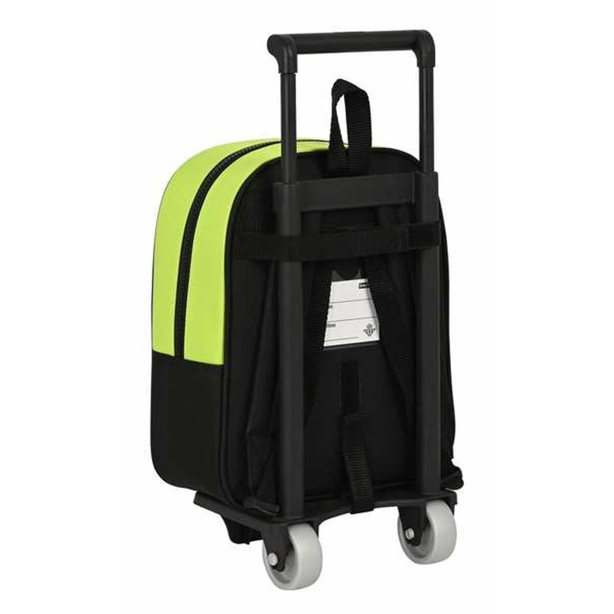 Schoolrugzak met Wielen Real Betis Balompié Zwart Groen 22 x 27 x 10 cm-Topper Trend