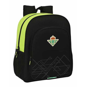 Schoolrugzak Real Betis Balompié Zwart Limoen 32 x 38 x 12 cm-Topper Trend