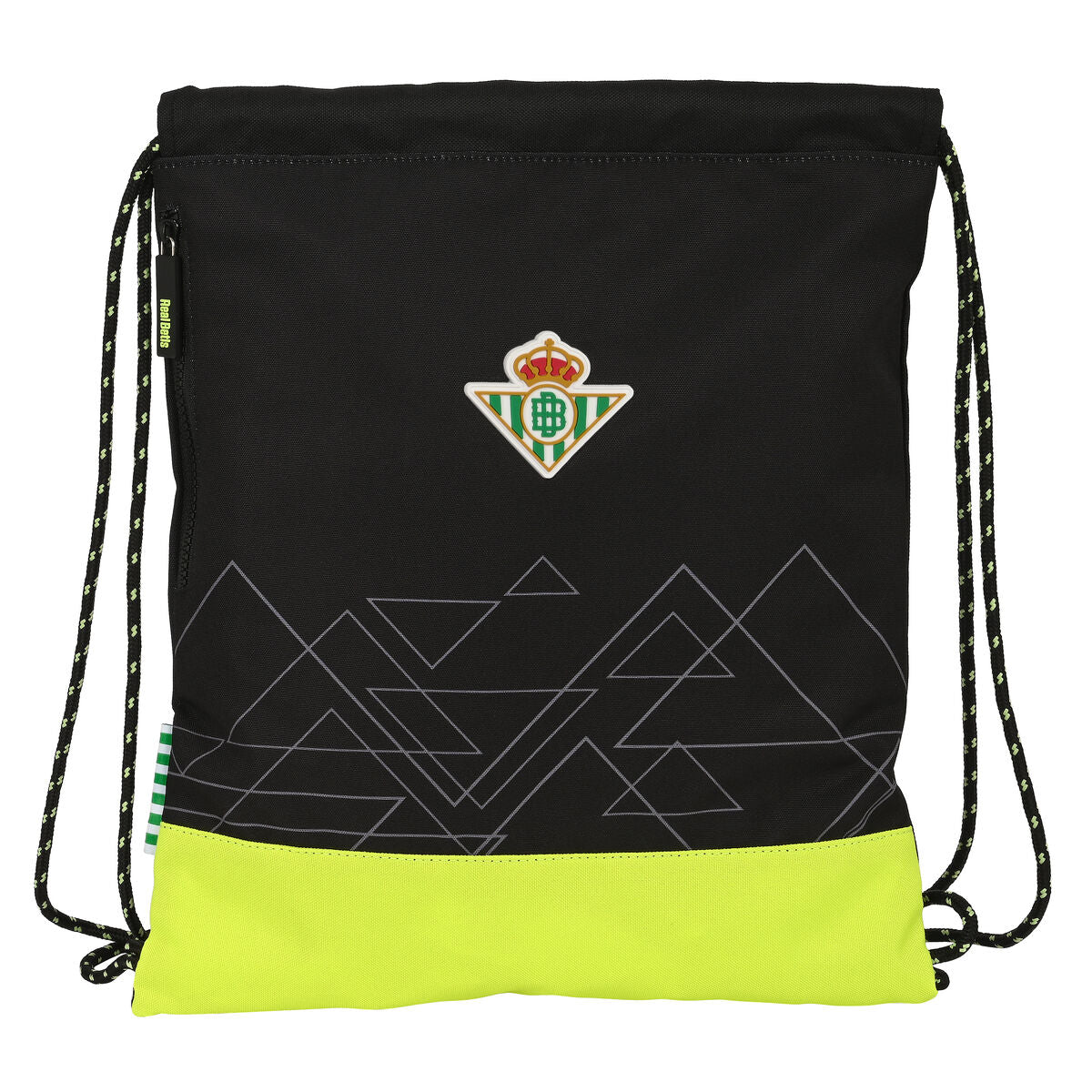 Rugtas met Koordjes Real Betis Balompié Zwart 35 x 40 x 1 cm-Topper Trend