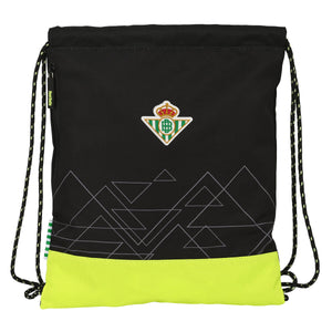 Rugtas met Koordjes Real Betis Balompié Zwart 35 x 40 x 1 cm-Topper Trend