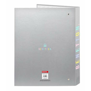 Ringmap Benetton Silver Zilverkleurig-Topper Trend