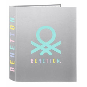 Ringmap Benetton Silver Zilverkleurig 27 x 33 x 6 cm-Topper Trend