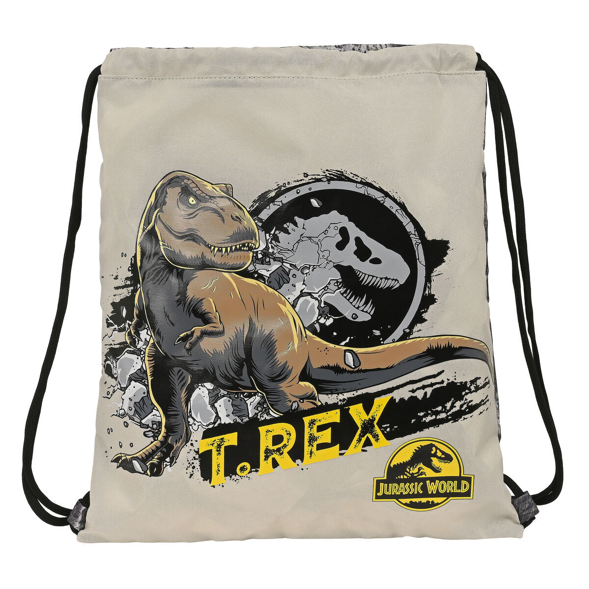 Rugtas met Koordjes Jurassic World Warning-Topper Trend