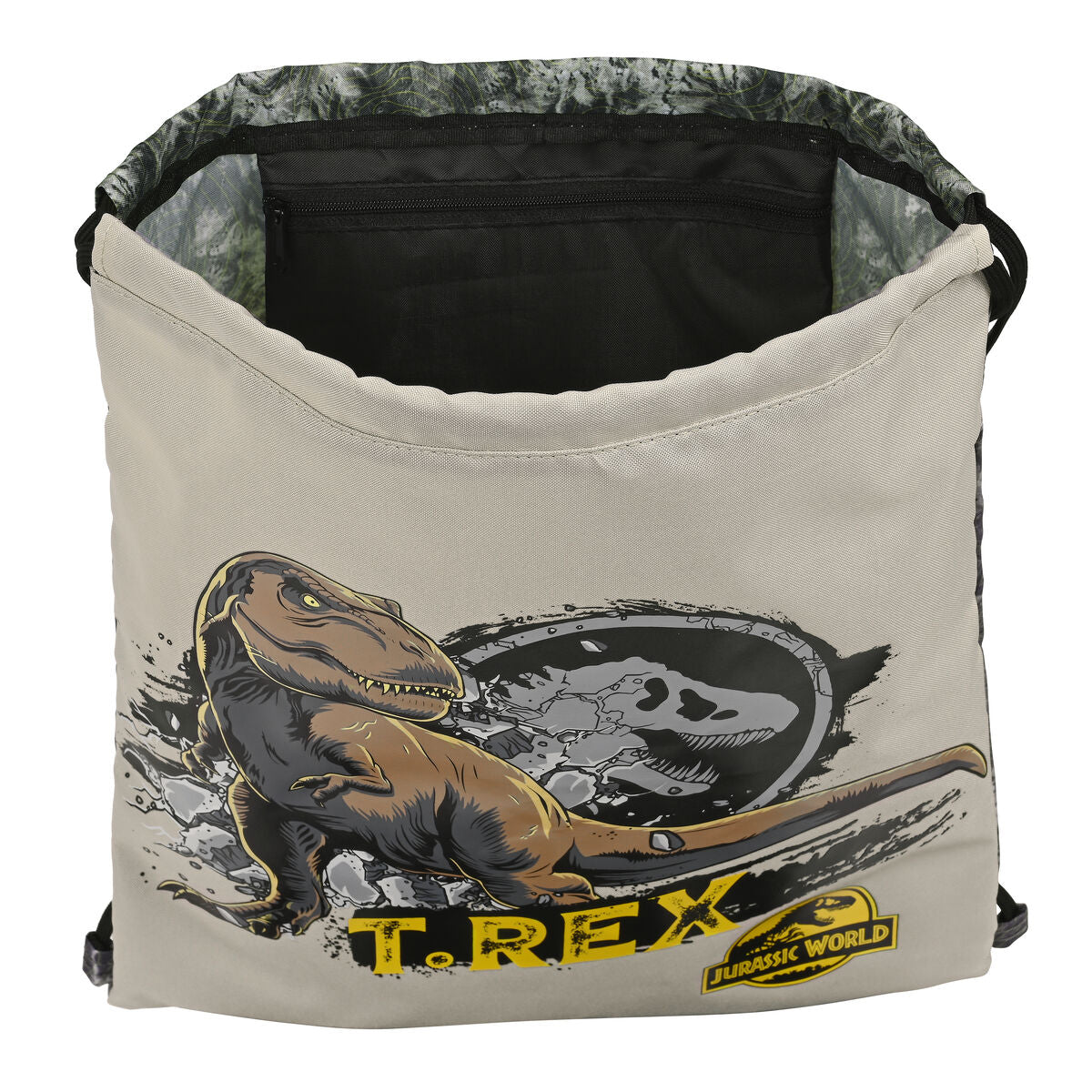 Rugtas met Koordjes Jurassic World Warning-Topper Trend