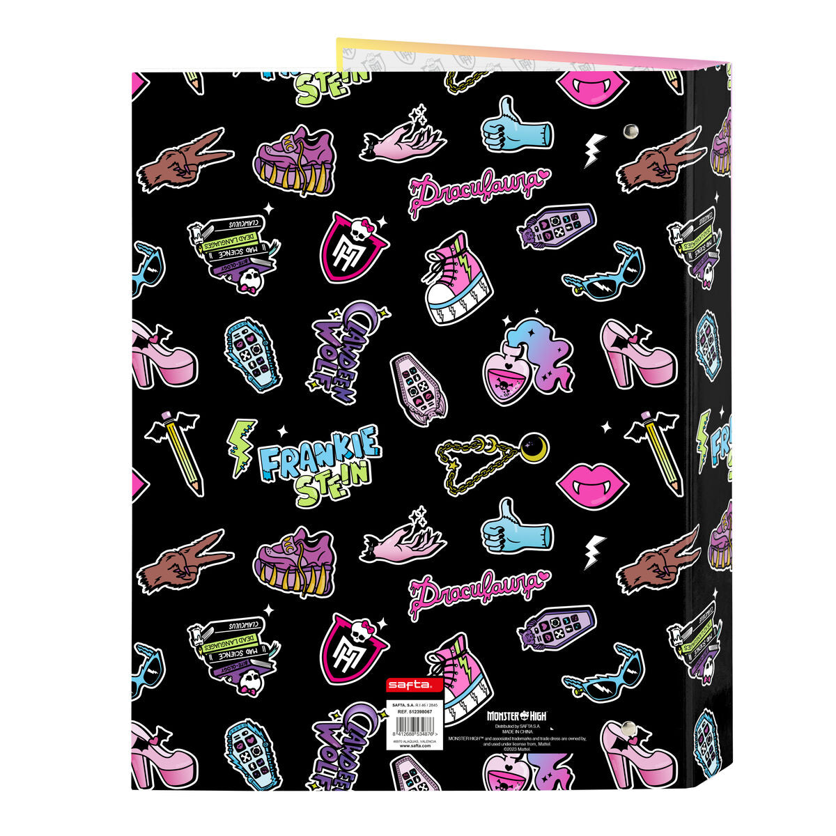 Ringmap Monster High Creep Zwart 26,5 x 33 x 4 cm-Topper Trend