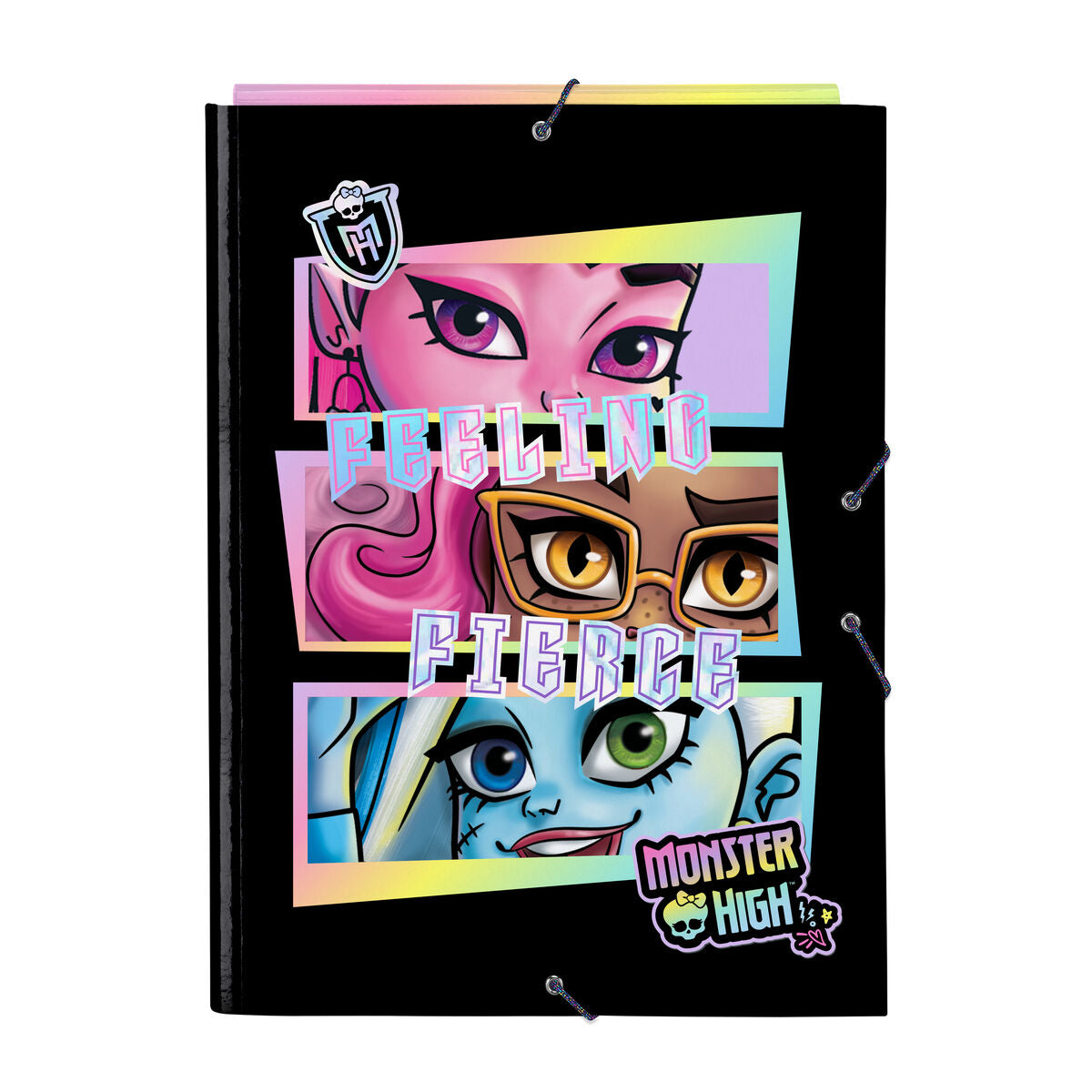 Map Monster High Creep Zwart-Topper Trend