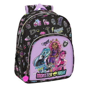 Schoolrugzak Monster High Creep Zwart 28 x 34 x 10 cm-Topper Trend