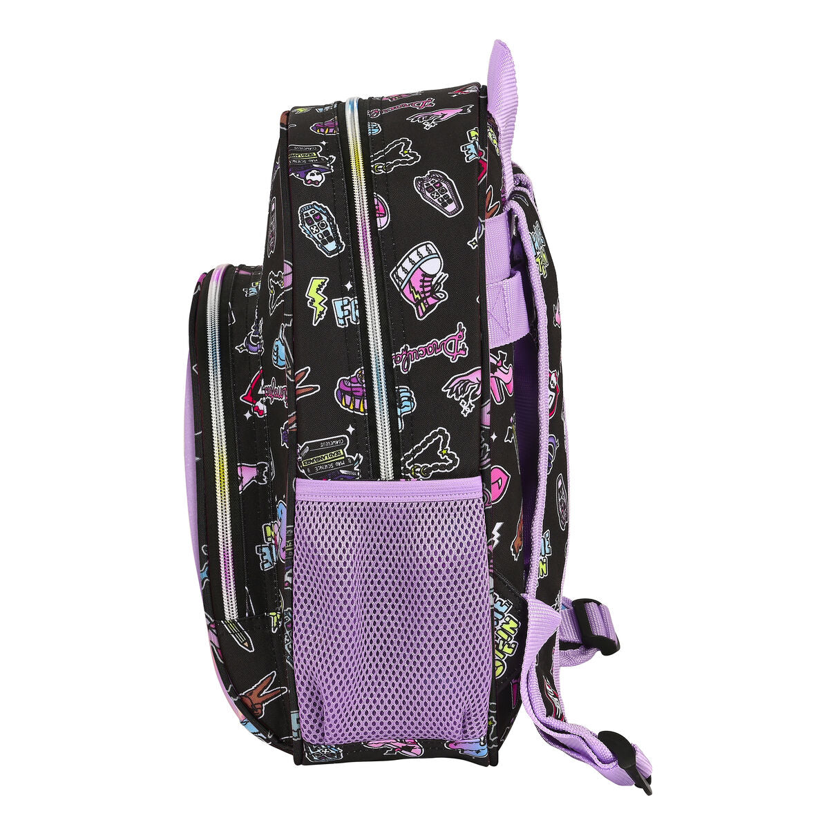 Schoolrugzak Monster High Creep Zwart 28 x 34 x 10 cm-Topper Trend