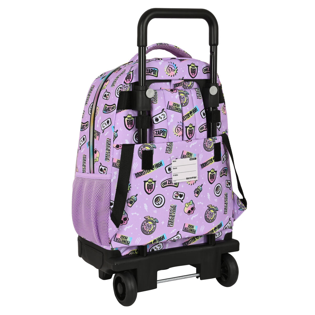 Schoolrugzak met Wielen Safta Lila 33 X 45 X 22 cm-Topper Trend