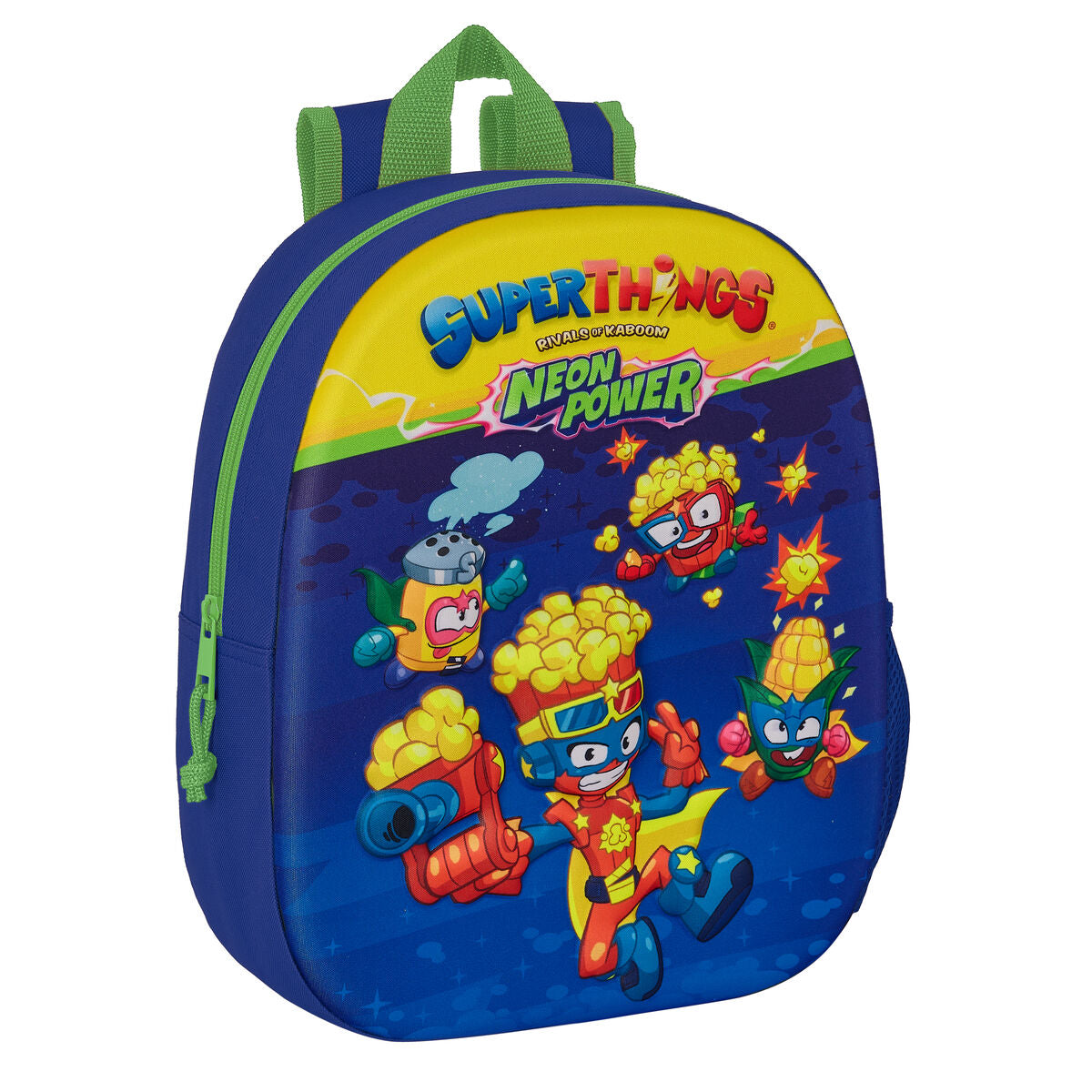 3D-schoolrugzak SuperThings Blauw Multicolour 27 x 33 x 10 cm-Topper Trend