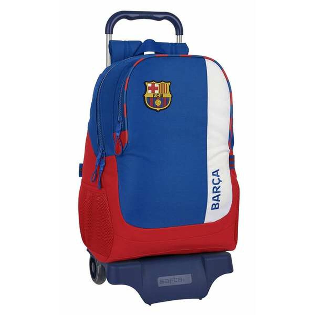 Schoolrugzak met Wielen F.C. Barcelona 23/24 Kastanjebruin 32 x 44 x 16 cm-Topper Trend
