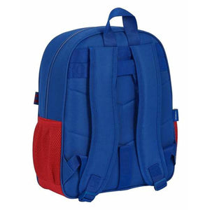 Schoolrugzak F.C. Barcelona 23/24 Blauw Kastanjebruin 32 x 38 x 12 cm-Topper Trend