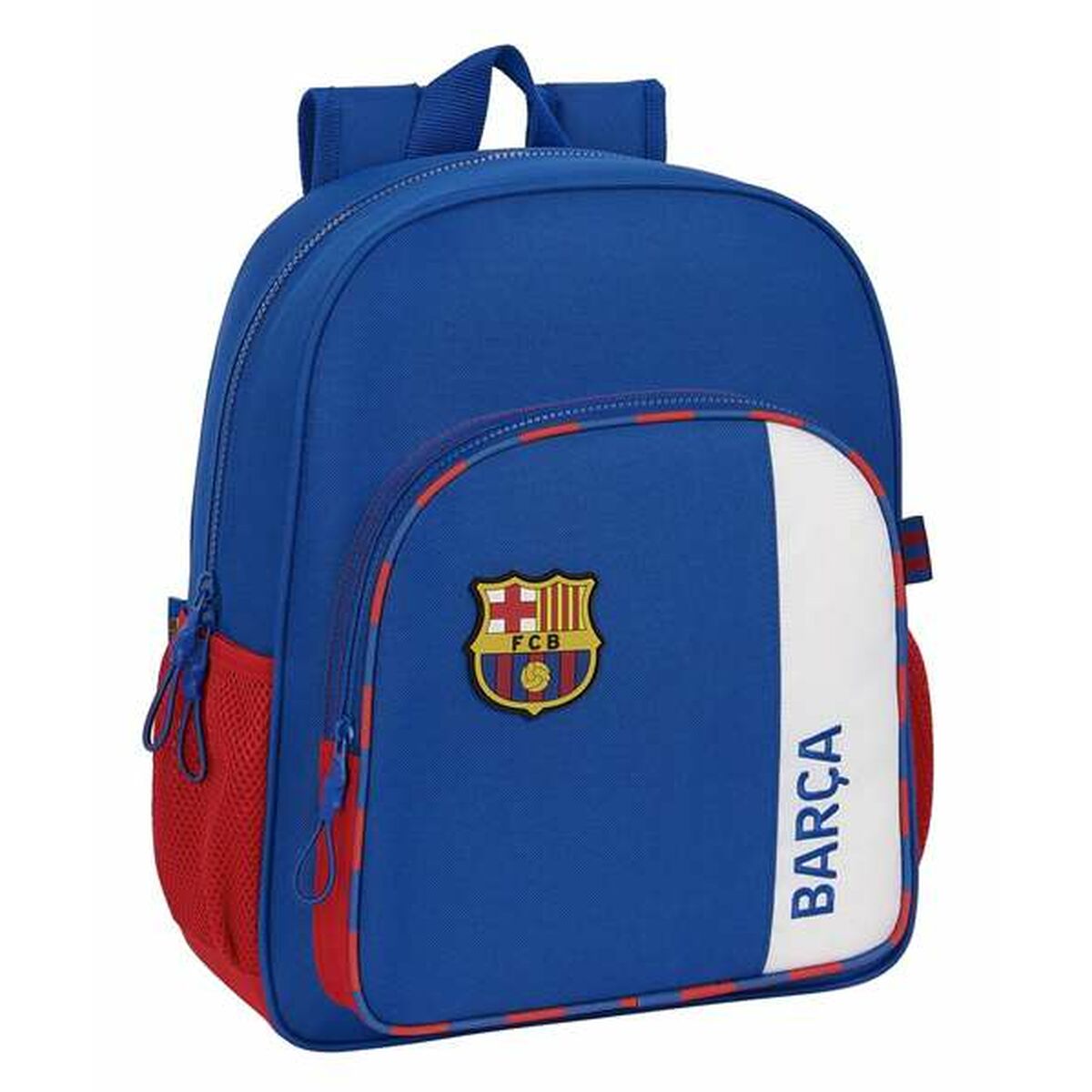 Schoolrugzak F.C. Barcelona 23/24 Blauw Kastanjebruin 32 x 38 x 12 cm-Topper Trend