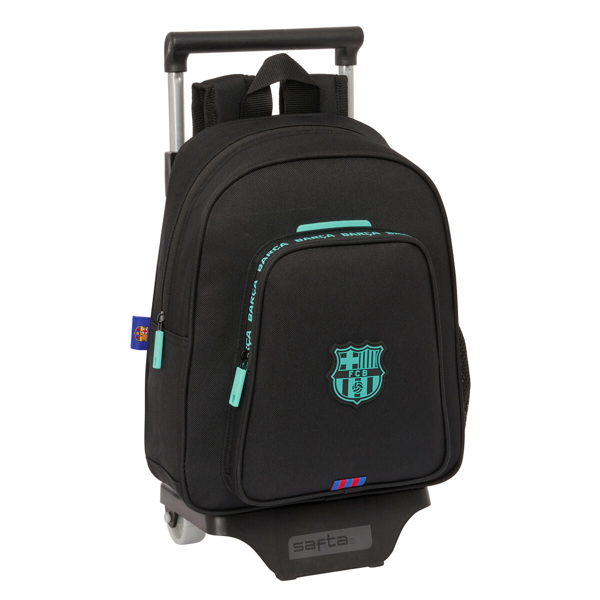 Schoolrugzak met Wielen F.C. Barcelona Zwart 27 x 33 x 10 cm-Topper Trend
