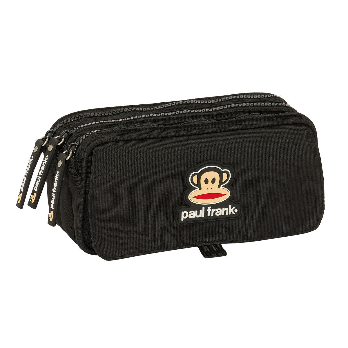 Pennenetui met 3 vakken Paul Frank Join the Fun Zwart 21,5 x 10 x 8 cm-Topper Trend