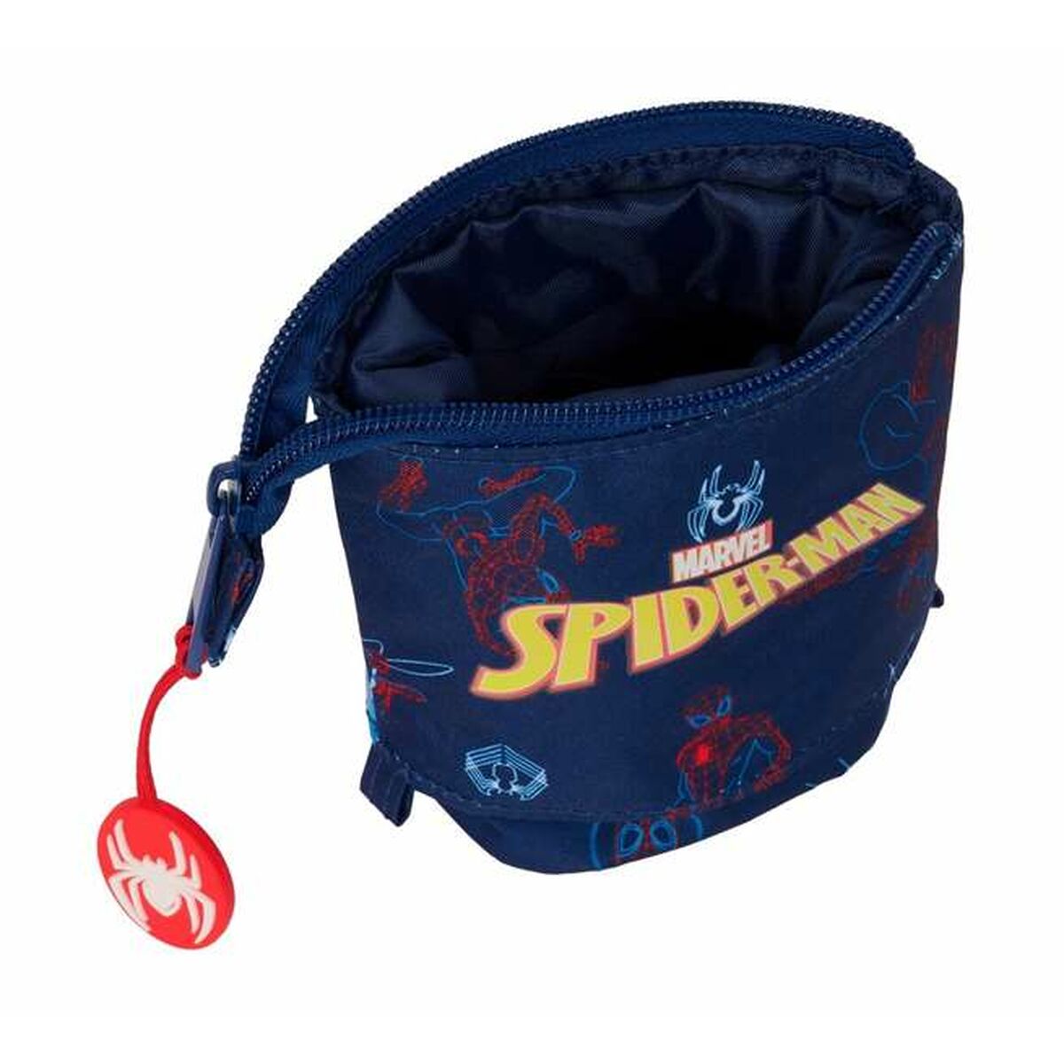 Alleshouder Spider-Man Neon Marineblauw 8 x 19 x 6 cm-Topper Trend