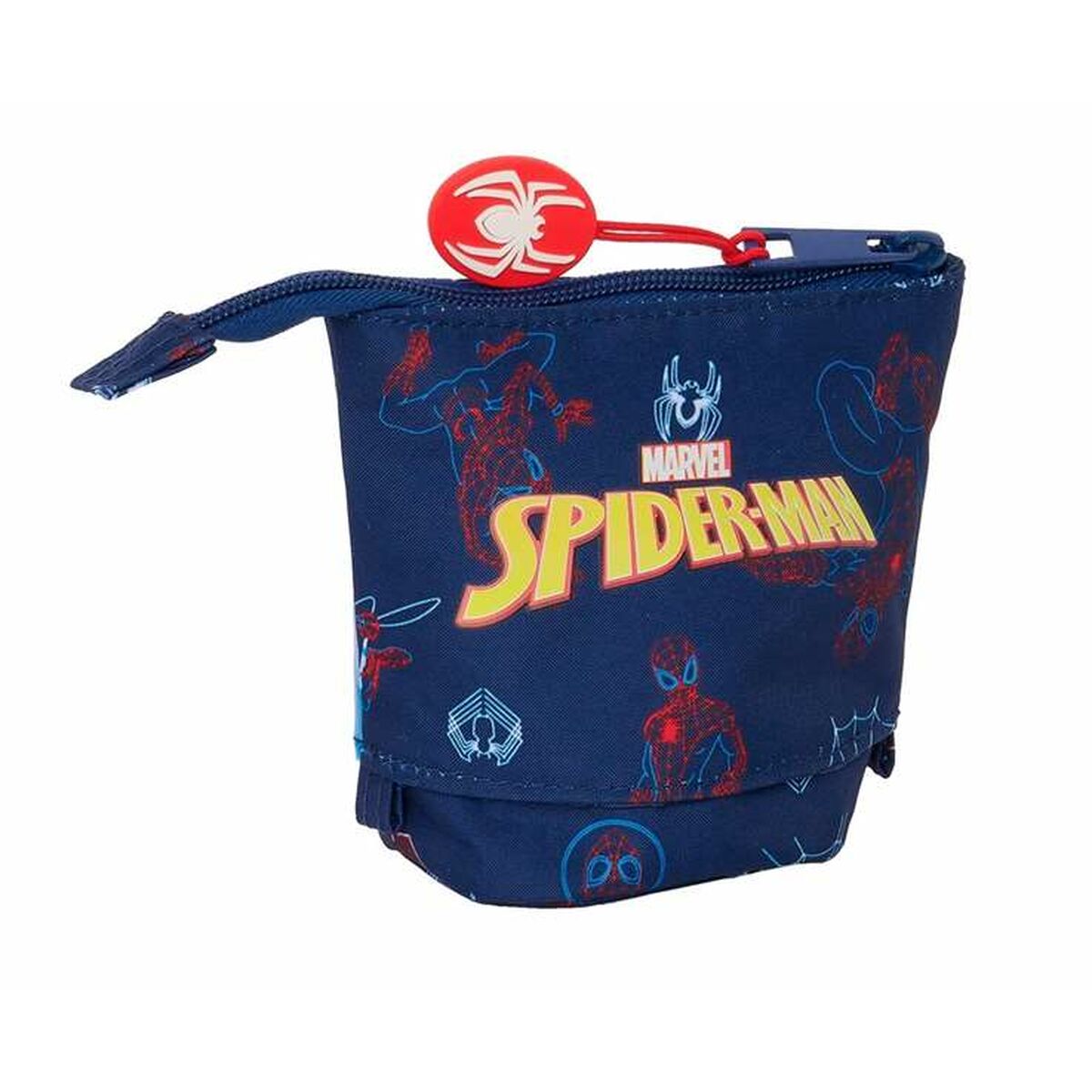 Alleshouder Spider-Man Neon Marineblauw 8 x 19 x 6 cm-Topper Trend