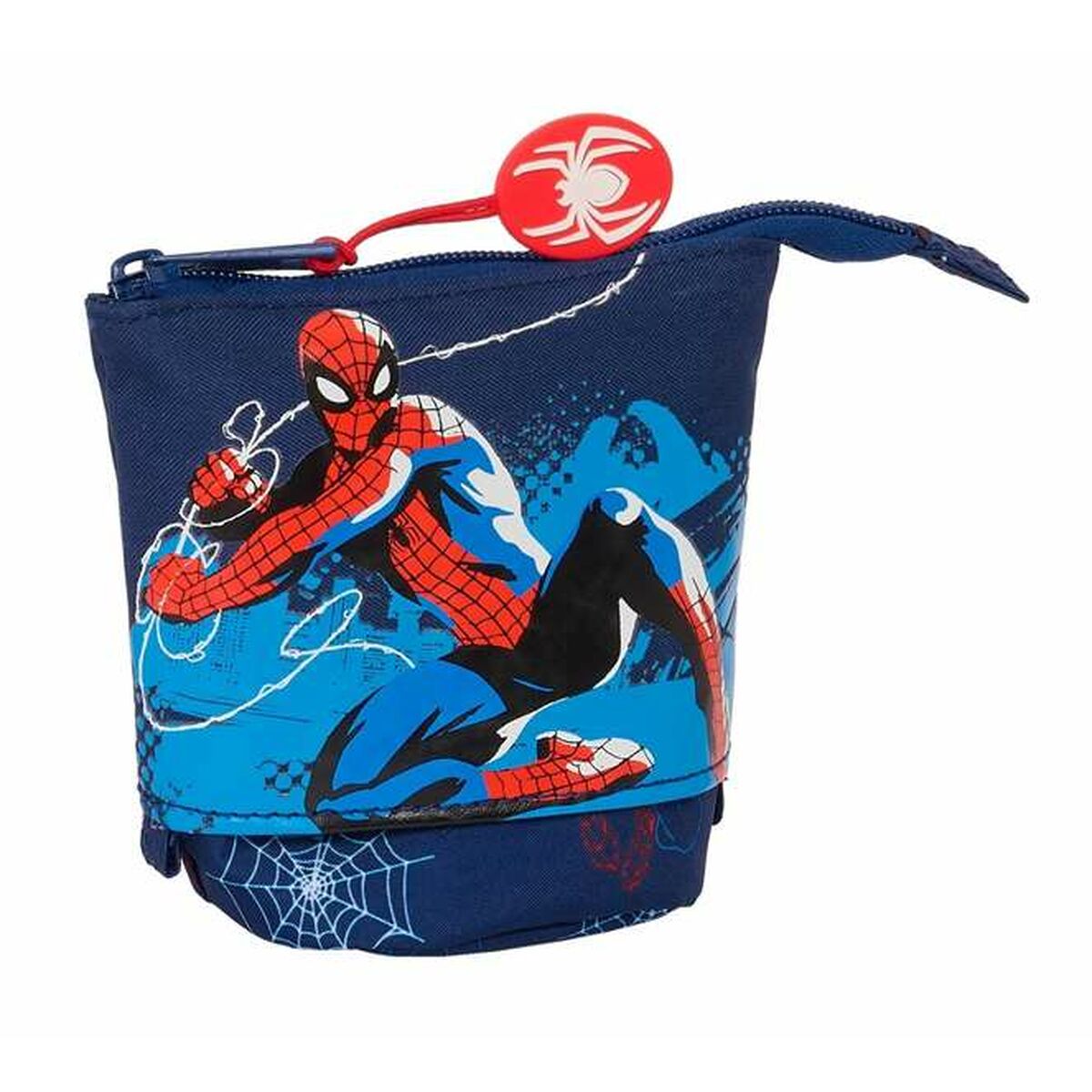 Alleshouder Spider-Man Neon Marineblauw 8 x 19 x 6 cm-Topper Trend